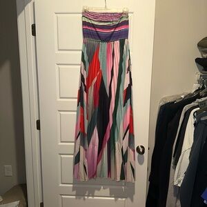 NWOT Colorful Geometric Women's Dress